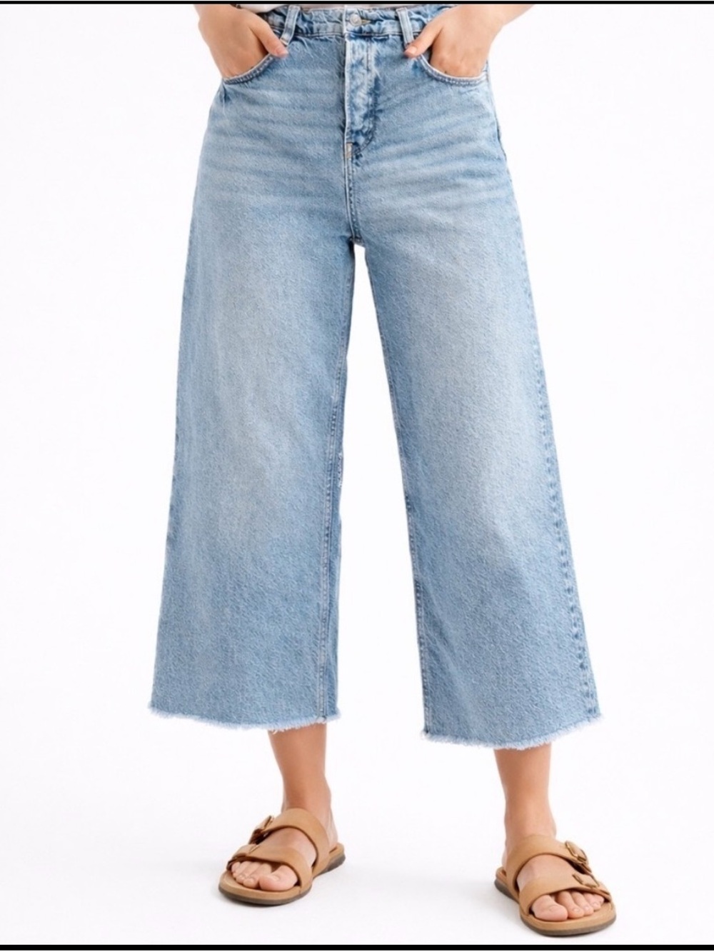 Free People Chalet Wide Leg Jeans